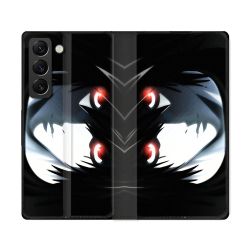 Housse Cuir Portefeuille Pour Samsung Galaxy S22 Ultra Manga Death Note L