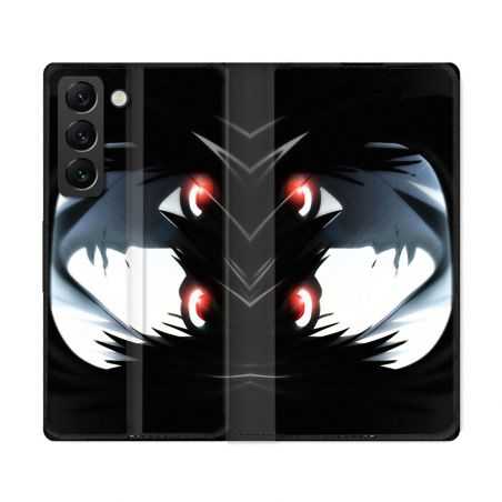 Housse Cuir Portefeuille Pour Samsung Galaxy S22 Ultra Manga Death Note L