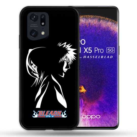 Coque Pour Oppo Find X5 Pro Manga Bleach Duo