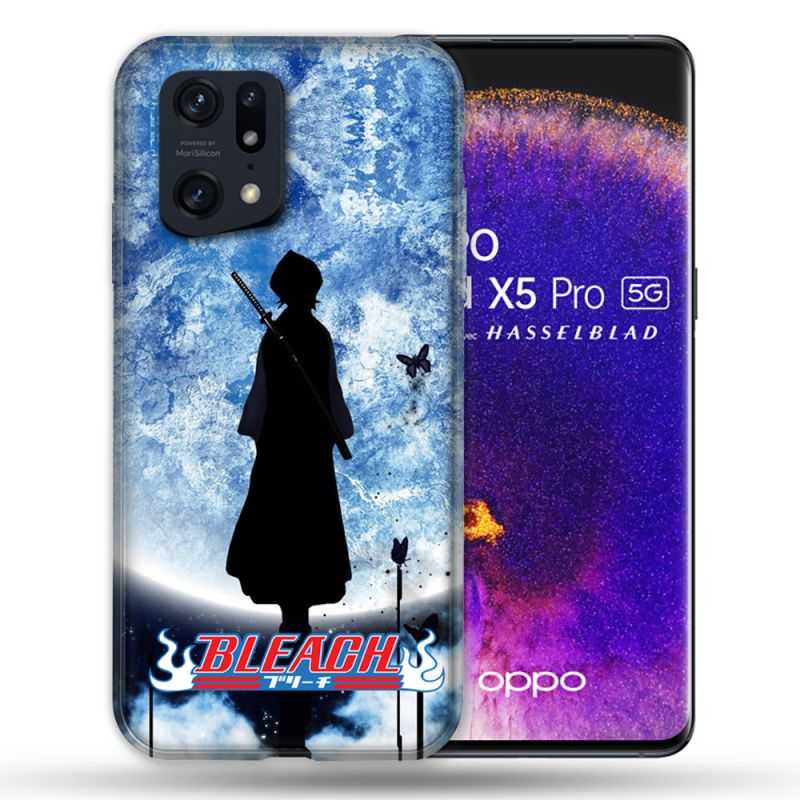 Coque Pour Oppo Find X5 Pro Manga Bleach Lune
