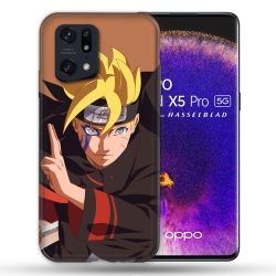 Coque Pour Oppo Find X5 Pro Manga Boruto Signe