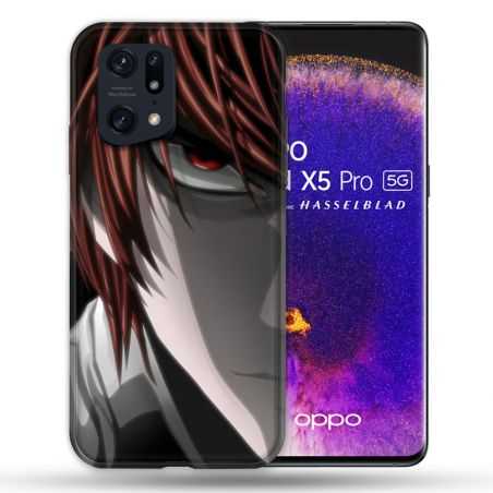 Coque Pour Oppo Find X5 Pro Manga Death Note Kira