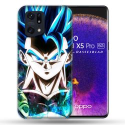 Coque Pour Oppo Find X5 Pro Manga Dragon Ball Gogeta Visage