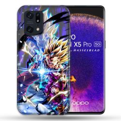 Coque Pour Oppo Find X5 Pro Manga Dragon Ball Sangohan Duo