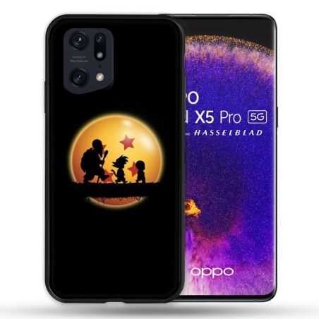 Coque Pour Oppo Find X5 Pro Manga Dragon Ball Vintage