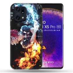 Coque Pour Oppo Find X5 Pro Manga My Hero Academia Shoto