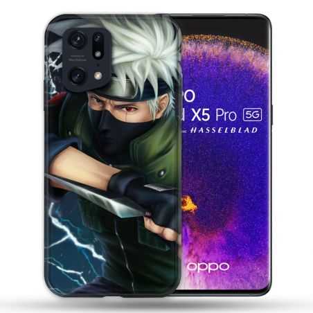 Coque Pour Oppo Find X5 Pro Manga Naruto Kakashi