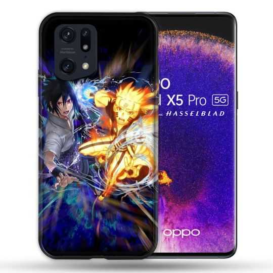 Coque Pour Oppo Find X5 Pro Manga Naruto VS