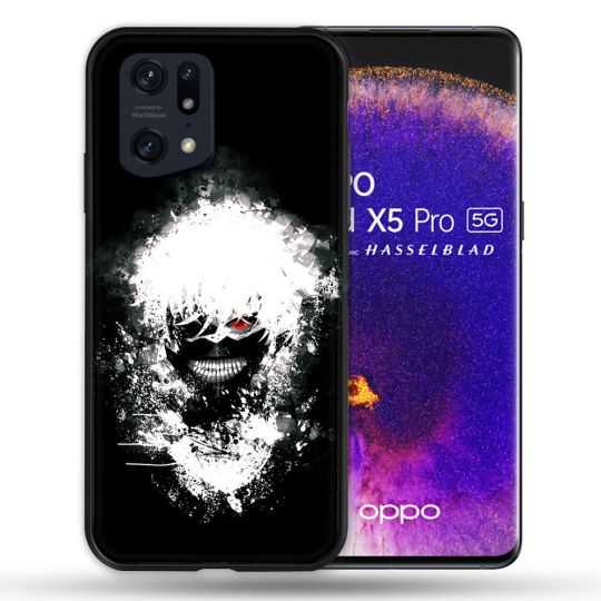 Coque Pour Oppo Find X5 Pro Manga Tokyo Ghoul Kaneki Tag