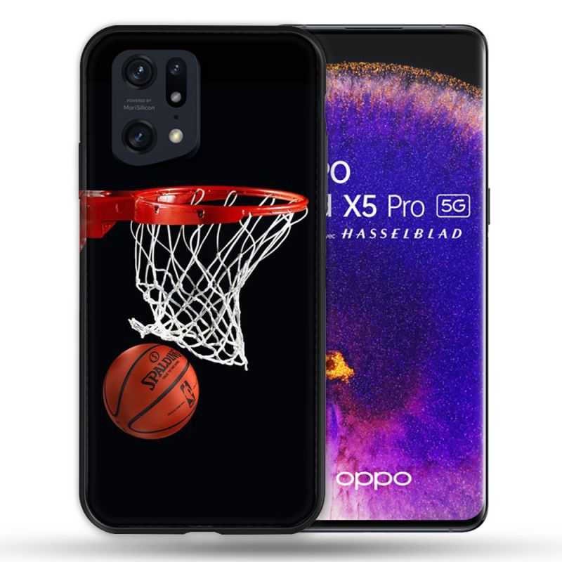 Coque Pour Oppo Find X5 Pro Sport Basket Panier
