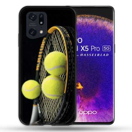 Coque Pour Oppo Find X5 Pro Sport Tennis Balls