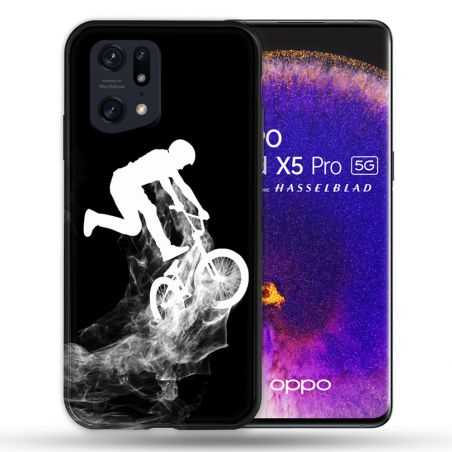 Coque Pour Oppo Find X5 Pro Sport VTT Noir