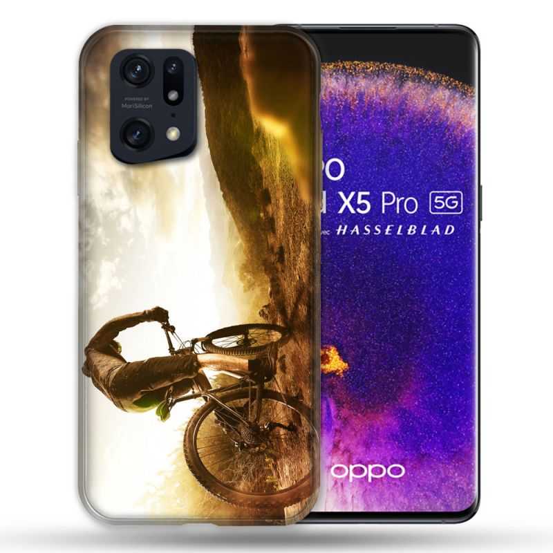 Coque Pour Oppo Find X5 Pro Sport VTT Soleil
