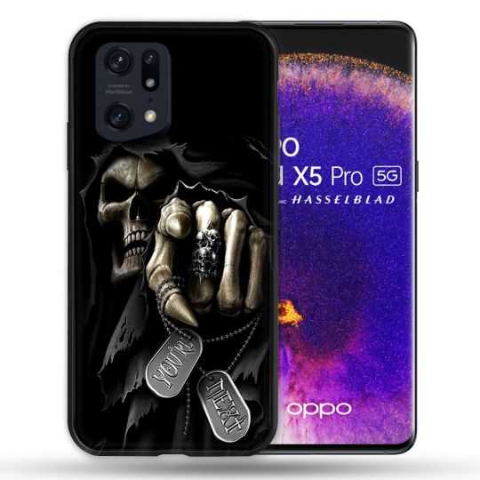 Coque Pour Oppo Find X5 Pro Tete de Mort Your Next