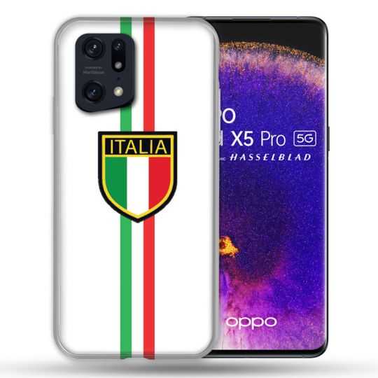 Coque Pour Oppo Find X5 Pro Voyage Italie 3 Blanc