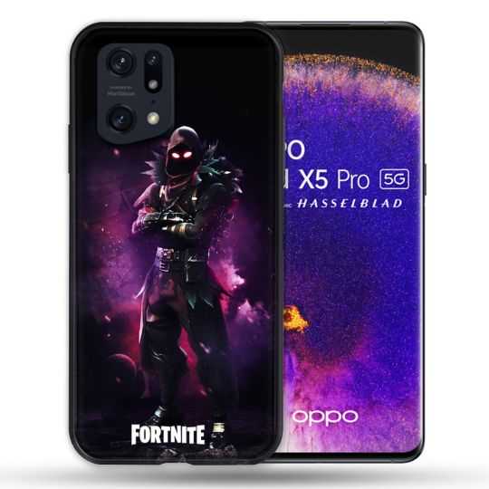 Coque Pour Oppo Find X5 Pro Fortnite Raven
