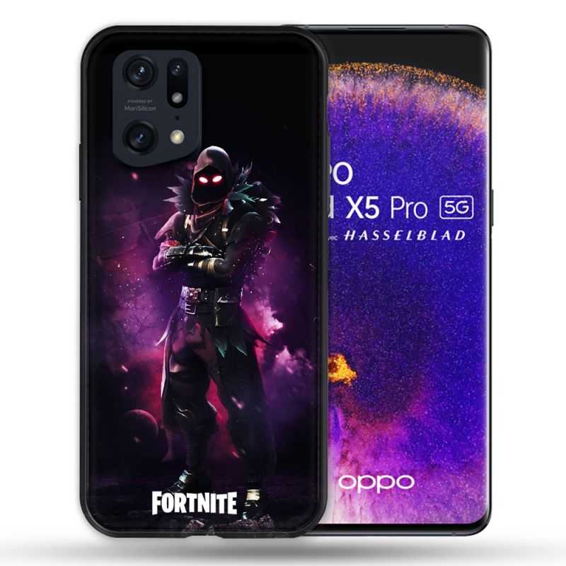 Coque Pour Oppo Find X5 Pro Fortnite Raven