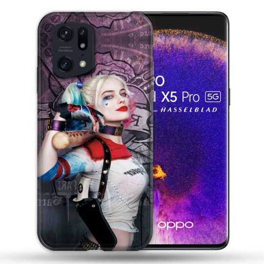 Coque Pour Oppo Find X5 Pro Harley Quinn Batte
