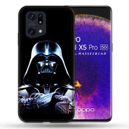 Coque Pour Oppo Find X5 Pro Star Wars - Dark Vador Noir