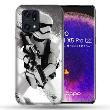 Coque Pour Oppo Find X5 Pro Star Wars - Trooper