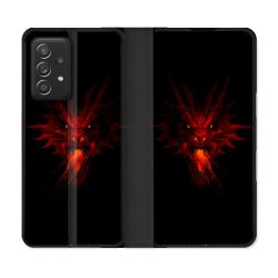Housse Cuir Portefeuille Pour Samsung Galaxy A33 5G Fantastique Dragon Feu