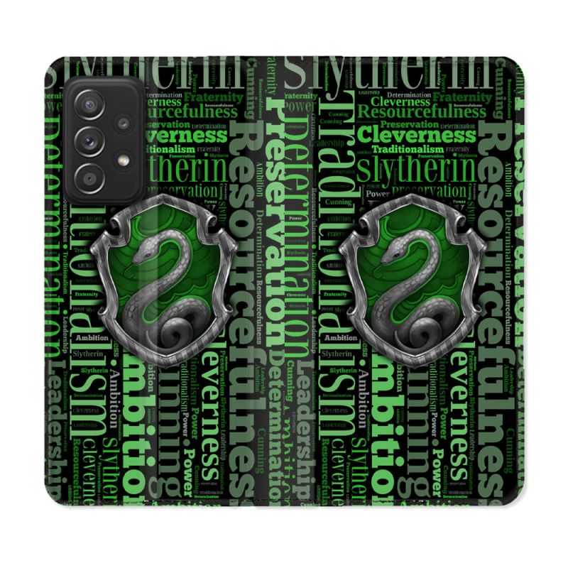 Housse Cuir Portefeuille Pour Samsung Galaxy A33 5G Harry Potter Serpentar