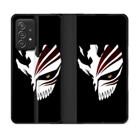Housse Cuir Portefeuille Pour Samsung Galaxy A33 5G Manga Bleach Masque