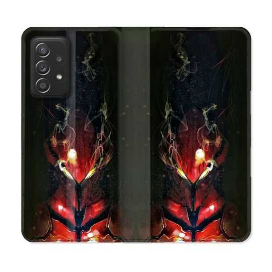 Housse Cuir Portefeuille Pour Samsung Galaxy A33 5G Manga Solo Leveling Igris