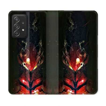 Housse Cuir Portefeuille Pour Samsung Galaxy A33 5G Manga Solo Leveling Igris