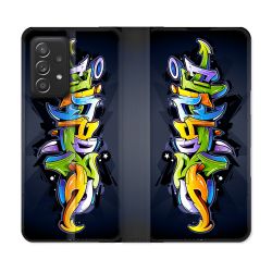 Housse Cuir Portefeuille Pour Samsung Galaxy A33 5G Street Art Graffiti