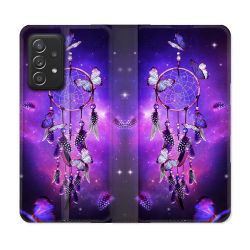 Housse Cuir Portefeuille Pour Samsung Galaxy A33 5G Zen Attrape Reve Papillon