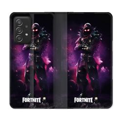 Housse Cuir Portefeuille Pour Samsung Galaxy A33 5G Fortnite Raven