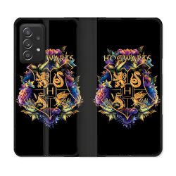 Housse Cuir Portefeuille Pour Samsung Galaxy A53 5G Harry Potter Hogwarts