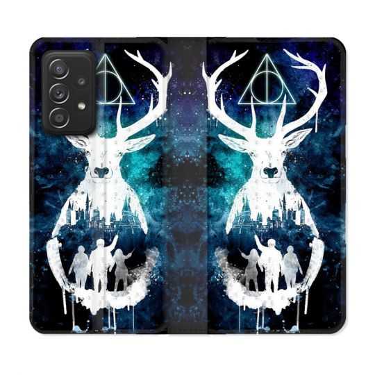 Housse Cuir Portefeuille Pour Samsung Galaxy A53 5G Harry Potter Patronome