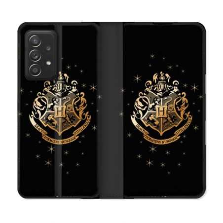 Housse Cuir Portefeuille Pour Samsung Galaxy A53 5G Harry Potter Poudlard