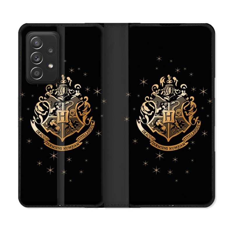Housse Cuir Portefeuille Pour Samsung Galaxy A53 5G Harry Potter Poudlard