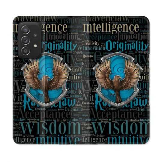 Housse Cuir Portefeuille Pour Samsung Galaxy A53 5G Harry Potter Serdaigle