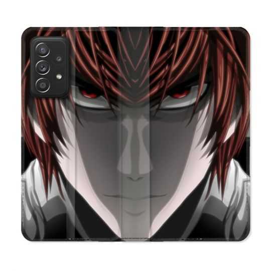 Housse Cuir Portefeuille Pour Samsung Galaxy A53 5G Manga Death Note Kira
