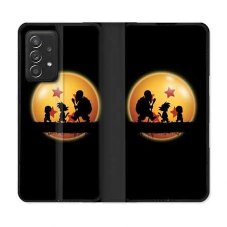 Housse Cuir Portefeuille Pour Samsung Galaxy A53 5G Manga Dragon Ball Vintage