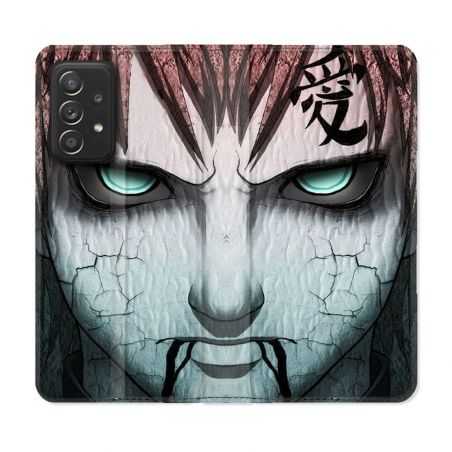 Housse Cuir Portefeuille Pour Samsung Galaxy A53 5G Manga Naruto Gaara