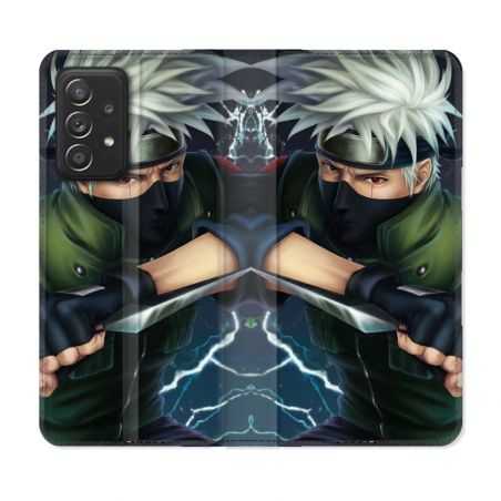 Housse Cuir Portefeuille Pour Samsung Galaxy A53 5G Manga Naruto Kakashi