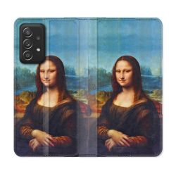 Housse Cuir Portefeuille Pour Samsung Galaxy A53 5G Peinture Joconde