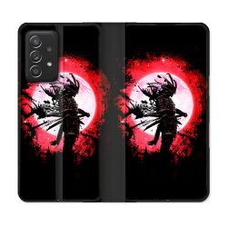 Housse Cuir Portefeuille Pour Samsung Galaxy A53 5G Voyage Japon Samourai