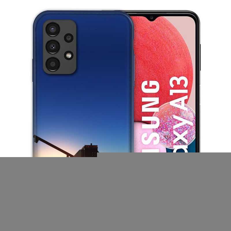 Coque Pour Samsung Galaxy A13 Agriculture Moissonneuse Soleil