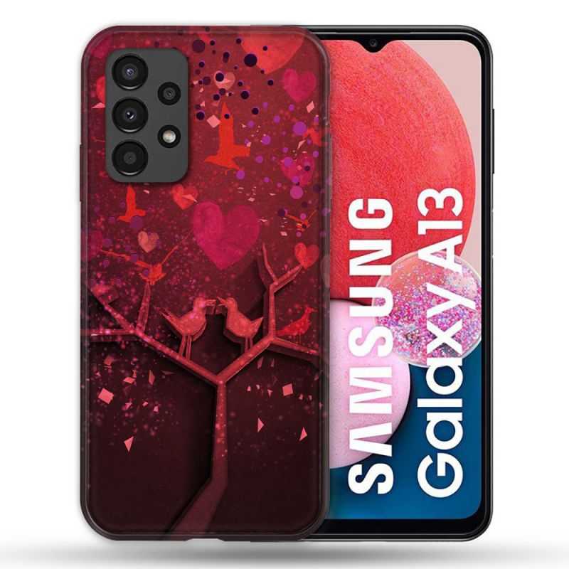Coque Pour Samsung Galaxy A13 Amour Arbre