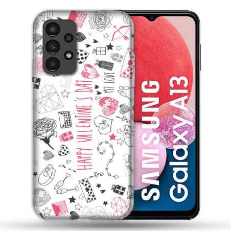Coque Pour Samsung Galaxy A13 Amour Valentines