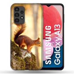 Coque Pour Samsung Galaxy A13 Animal Ecureuil Bois