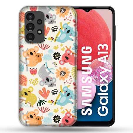 Coque Pour Samsung Galaxy A13 Animal Koala Pattern