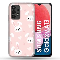 Coque Pour Samsung Galaxy A13 Animal Lapin Rose