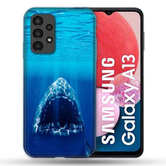 Coque Pour Samsung Galaxy A13 Animal Requin Dent